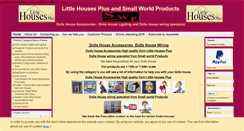 Desktop Screenshot of littlehousesplus-shop.co.uk